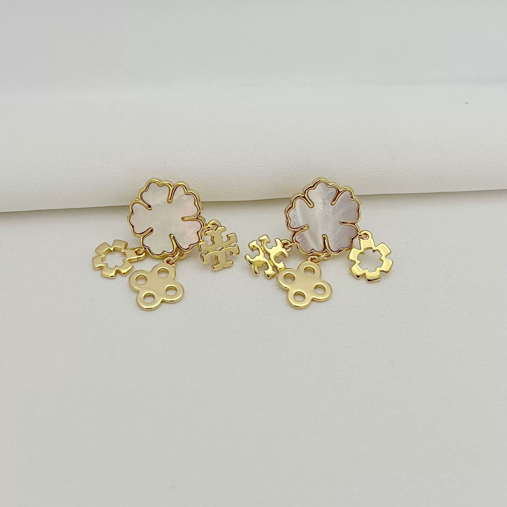Tory Burch Clover Earrings